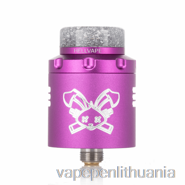 Hellvape Dead Rabbit V3 24mm Rda Purple Vape Skystis